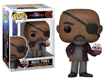 Funko Pop! Vinyl: The Marvels - Nick Fury