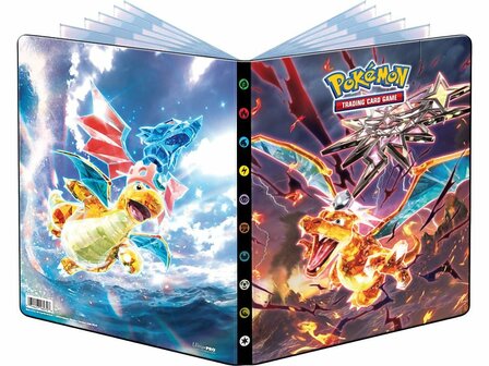 Pok&eacute;mon JCC - &Eacute;carlate et Violet - Portfolio A4 Flammes Obidiennes (Dracaufeu)