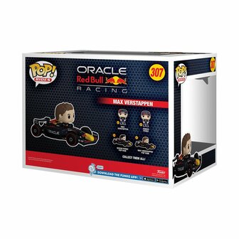 Funko POP Formule 1! Rides Super Deluxe Red Bull Max Verstappen Figurine N&deg;307