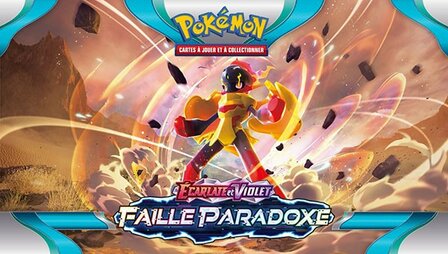 Pok&eacute;mon JCC - &Eacute;carlate et Violet - Pack Blister de 3 Boosters EV04 (1 Booster al&eacute;atoire) 