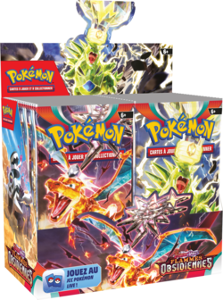 Pok&eacute;mon JCC - Ecarlate et Violet - Display de Booster Flammes Obsidiennes FR