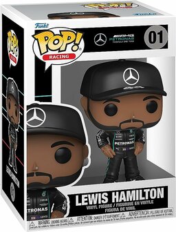 Funko Pop Formule 1 POP! Lewis Hamilton Vinyle Figurine 10cm N&deg;01