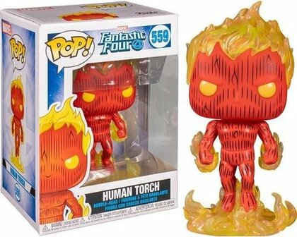 Funko Pop! Marvel - Fantastic Four Human Torch 559