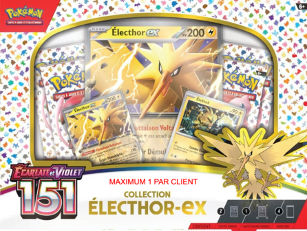 Pok&eacute;mon JCC - Ecarlate et Violet 151 Coffret &Eacute;lecthor Ex EV3.5