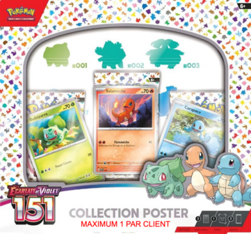 Pok&eacute;mon JCC - Ecarlate et Violet 151 Collection Poster EV3.5