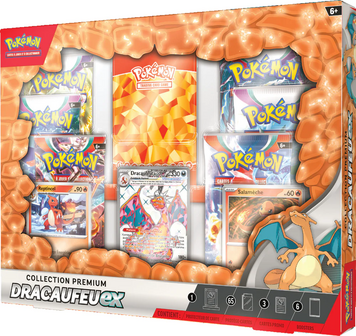 Pok&eacute;mon JCC - Coffret Premium EX 2023/11 FR Dracaufeu