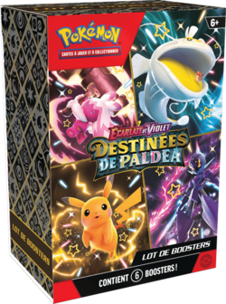 Pok&eacute;mon JCC - &Eacute;carlate et Violet - Bundle boosters Destin&eacute;es de Paldea EV 4.5