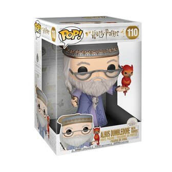 Funko Pop! Jumbo: Harry Potter - Dumbledore with Fawkes 10&quot; Super Size