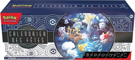 Pok&eacute;mon JCC Coffret Calendrier de l&#039;Avent 2023 Boosters