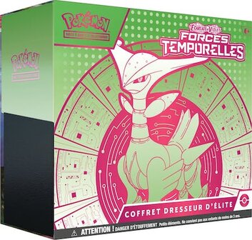 Pok&eacute;mon JCC - &Eacute;carlate et Violet - Coffret Dresseur d&#039;&Eacute;lite EV05 - Forces Temporelles