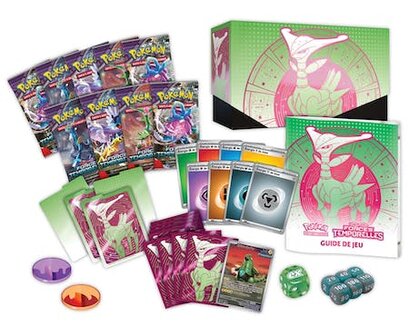 Pok&eacute;mon JCC - &Eacute;carlate et Violet - Coffret Dresseur d&#039;&Eacute;lite EV05 - Forces Temporelles