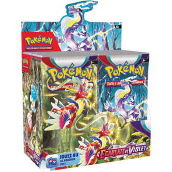 Pok&eacute;mon JCC - Boite De 36 Boosters En Fran&ccedil;ais - Display De 36 Booster Pok&eacute;mon Ecarlate et Violet