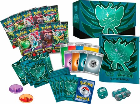 Pok&eacute;mon JCC - &Eacute;carlate et Violet - Coffret Dresseur d&#039;&Eacute;lite EV06  - Mascarade Cr&eacute;pusculaire