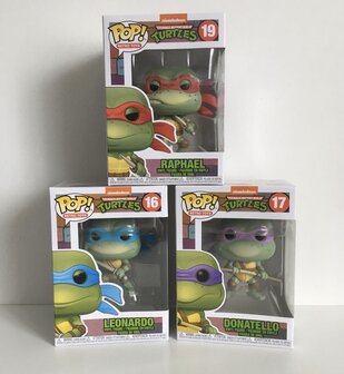 Lot &quot;Tortues Ninja&quot; - Funko Pop!