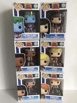 Lot &quot;Captain Planet&quot; - Funko Pop!