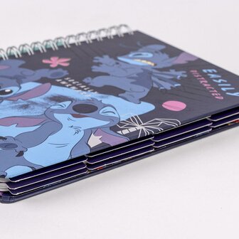 STITCH - Agenda Hebdomadaire Non Dat&eacute; + Intercalaires + Stickers