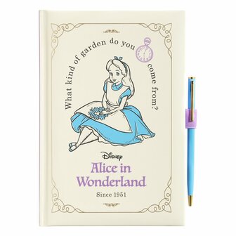 Disney ALICE - Notebook Premium + Stylo-Bille - Format A5