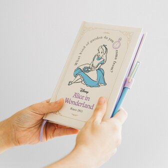 Disney ALICE - Notebook Premium + Stylo-Bille - Format A5