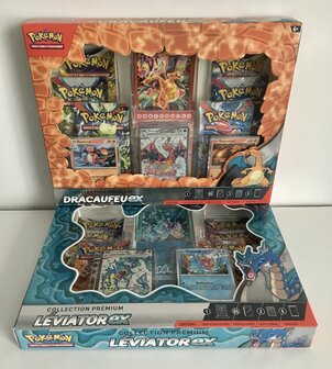 Lot &quot;Premium - Dracaufeu et Leviator&quot; - Pok&eacute;mon JCC