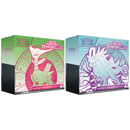 Pokémon JCC - Écarlate et Violet - Coffret Dresseur d'Élite EV05 - Forces Temporelles