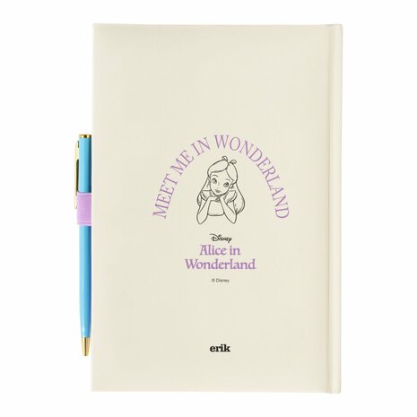 Disney ALICE - Notebook Premium + Stylo-Bille - Format A5