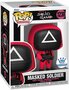  Funko Pop  Squid Game POP! Télévision Red Soldier Masked Soldier Vinyle Figurine 10cm n°1230 exclusive