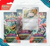 Pokémon JCC - Écarlate et Violet - Pack Blister de 3 Boosters EV06 (1 Booster aléatoire) - Mascarade Crépusculaire